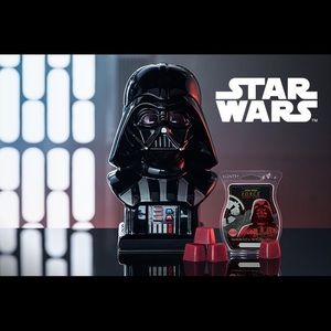 Limited Edition DARTH VADER Scentsy warmer & wax